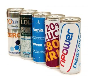 Energy Drinks - Branded Personalised