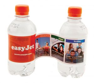 Water with peel labels - Branded Personalised